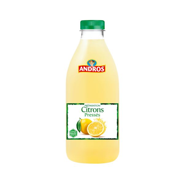 Jus Citron Pressé (Frais) - Andros - Livraison Courses en ligne, Produits  Frais